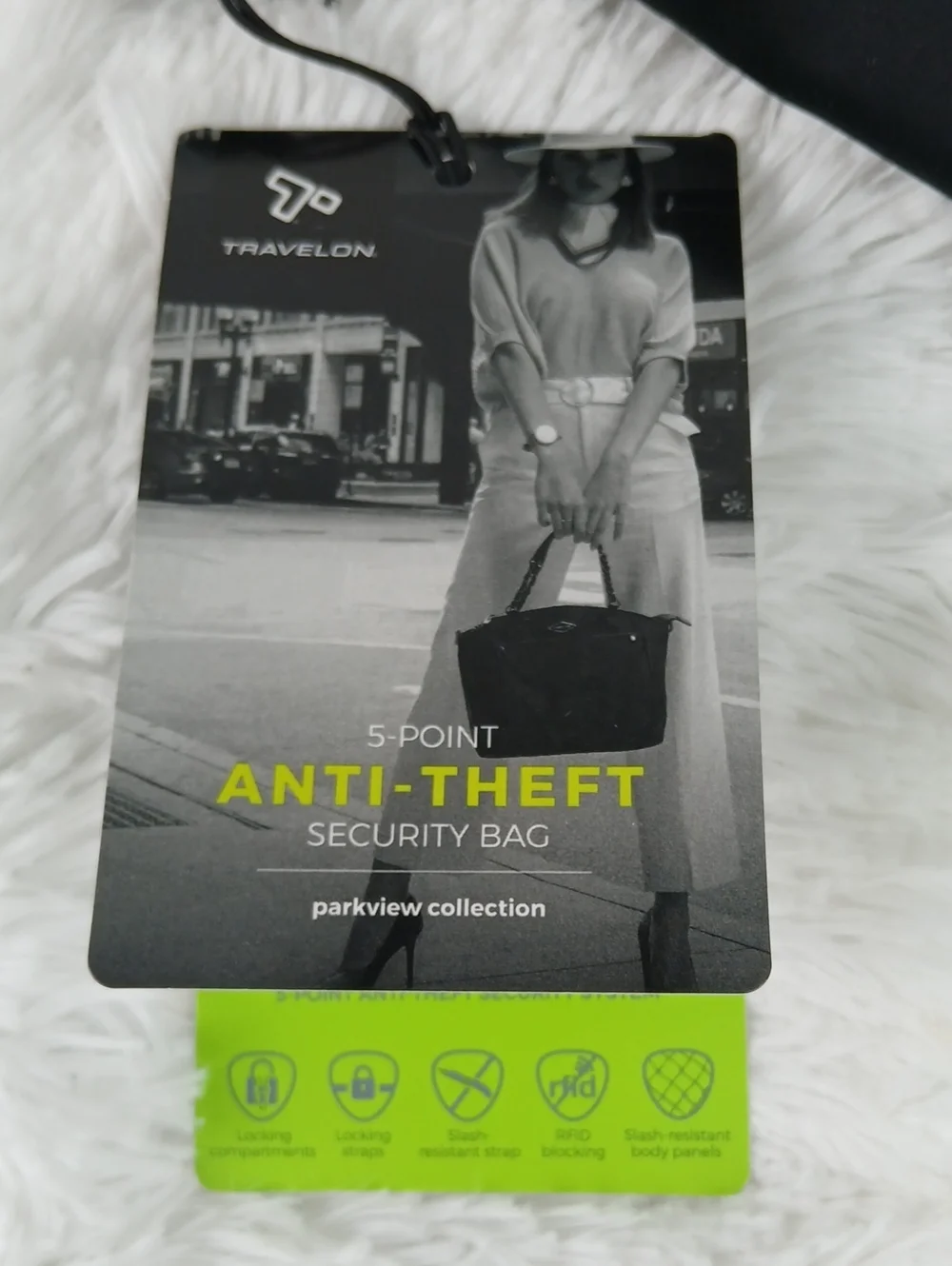 Travelon Anti-Theft Parkview Satchel Crossbody